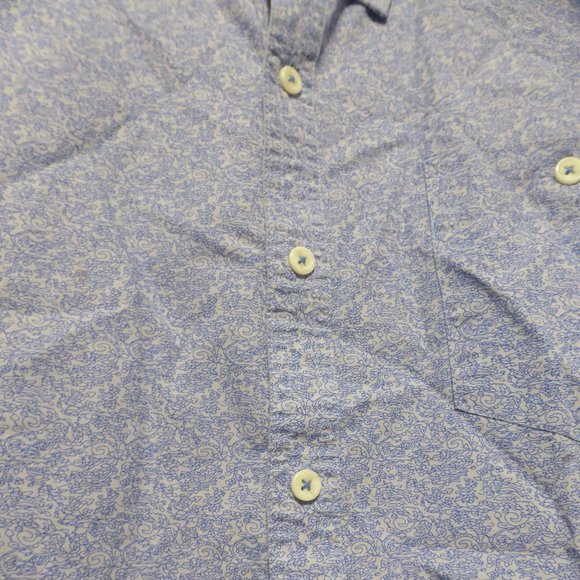 THREAD & CLOTH, large, button down short sleeve shirt with pocket, GUC - Picture 8 of 13